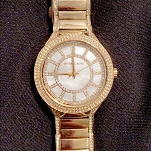Michael Kors Stainless Steel Gold Ladies Watch